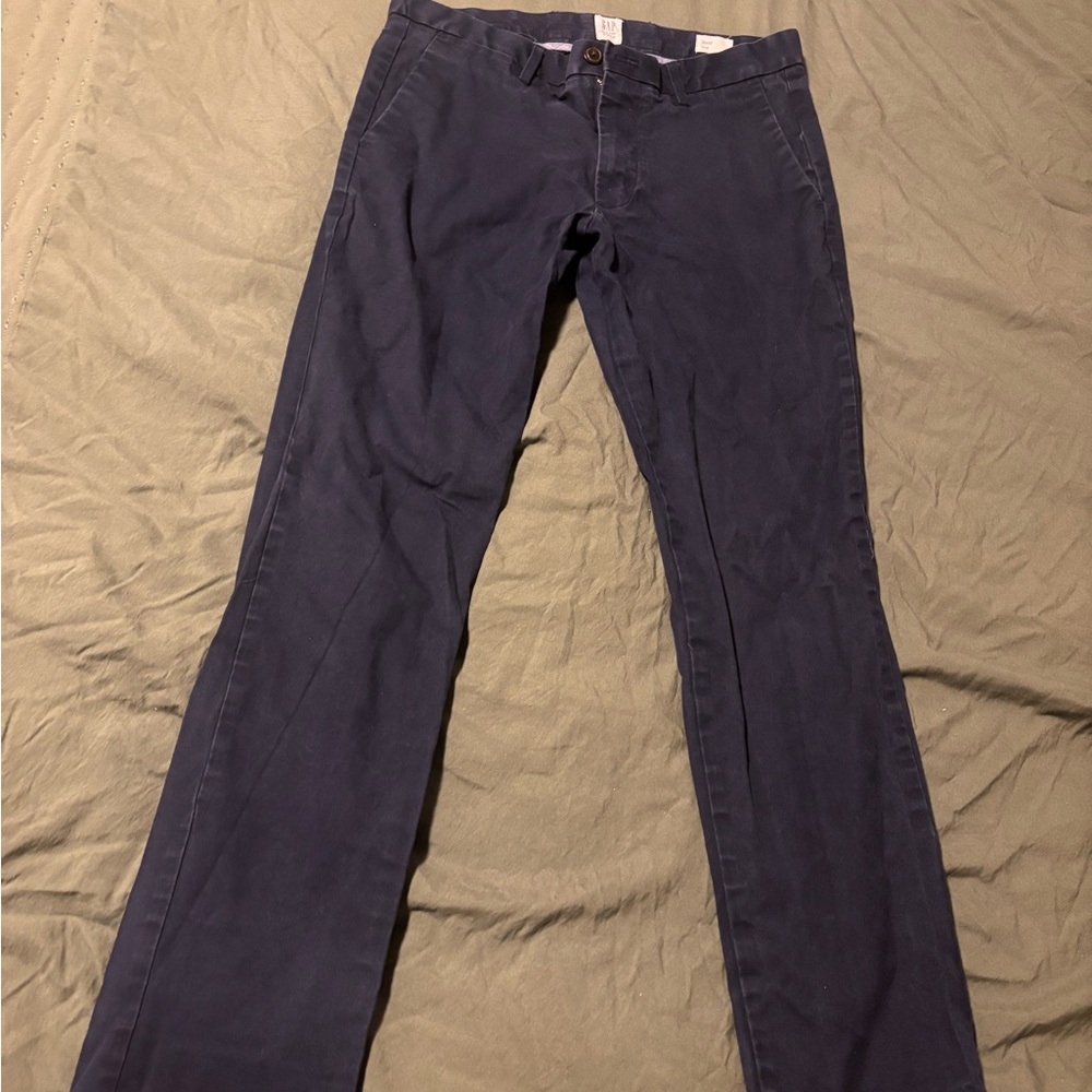 Old Navy Men's Chinos - navy Blue